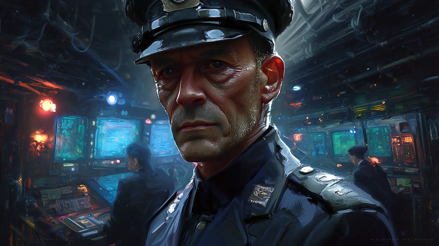 An Earth officer